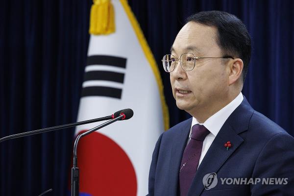 Koo Byoung-sam, spokesperson at South Korea's unification ministry, speaks at a regular press briefing at the government complex building in Seoul on Dec. 4, 2023. (Yonhap)