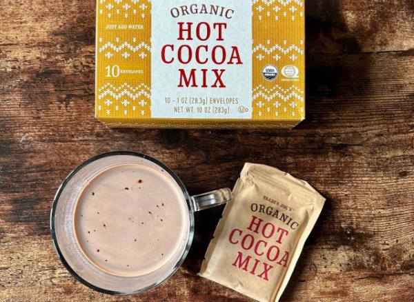 trader joe's organic hot cocoa