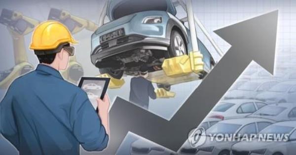 This image depicts the manufacturing industry. (Yonhap)